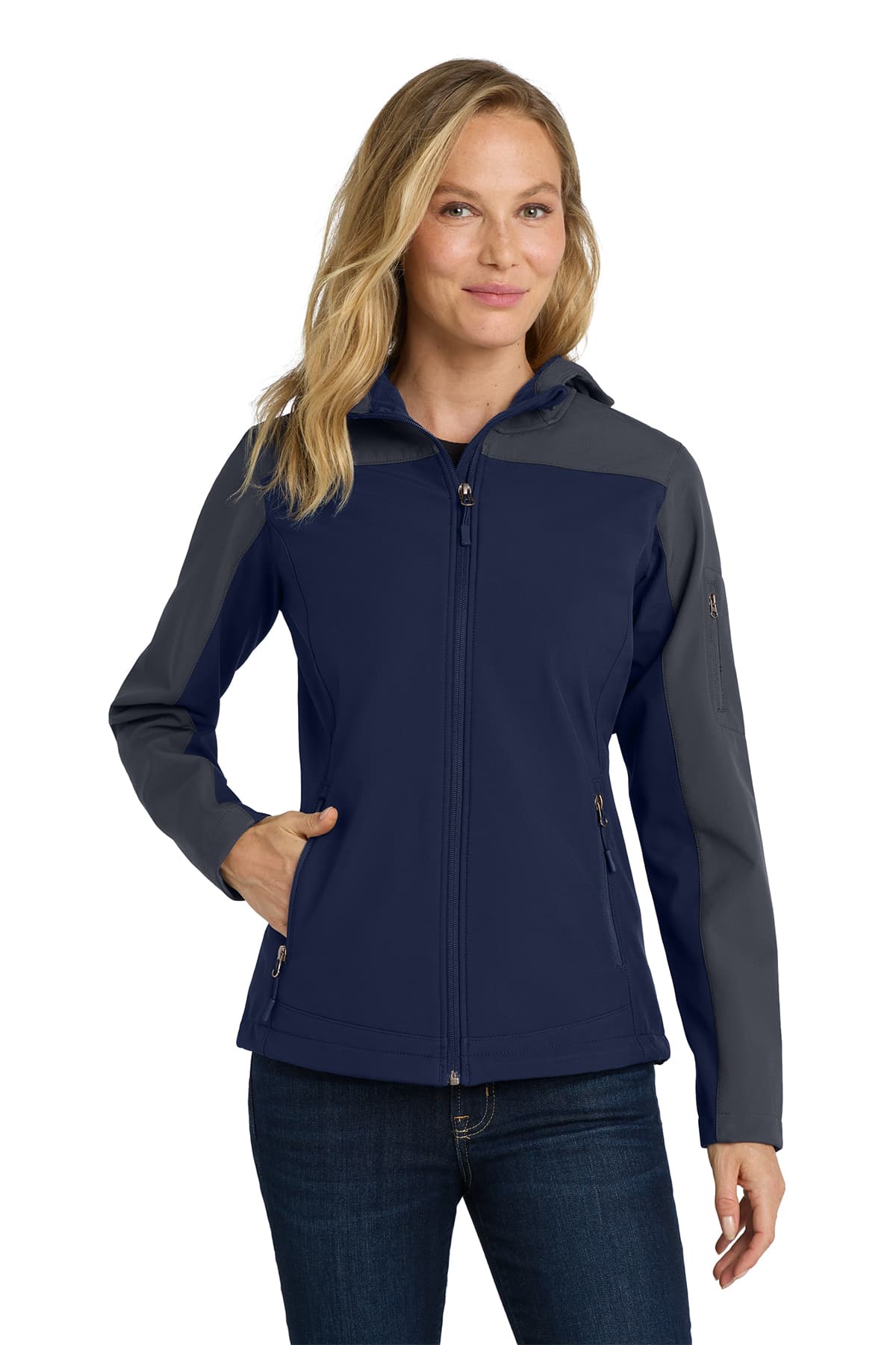 Port Authority Women's Hooded Core Soft Shell Jacket
