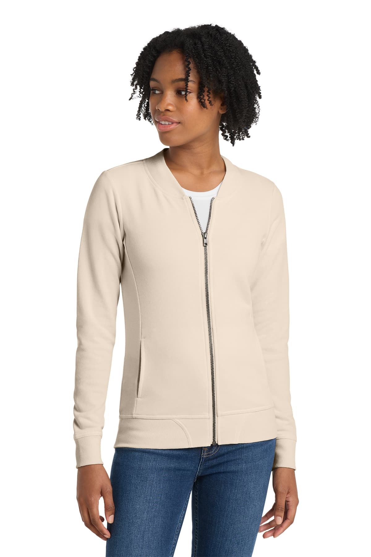 Sport-Tek Women's Lightweight French Terry Bomber