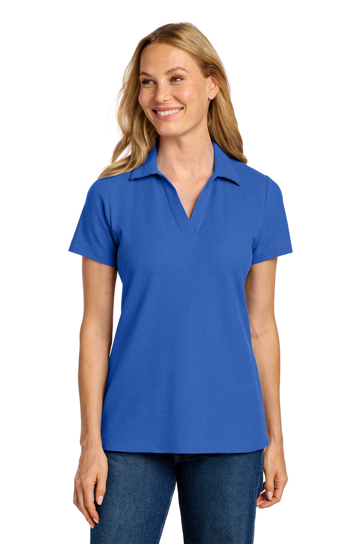Port Authority Women's C-FREE Cotton Blend Pique Polo