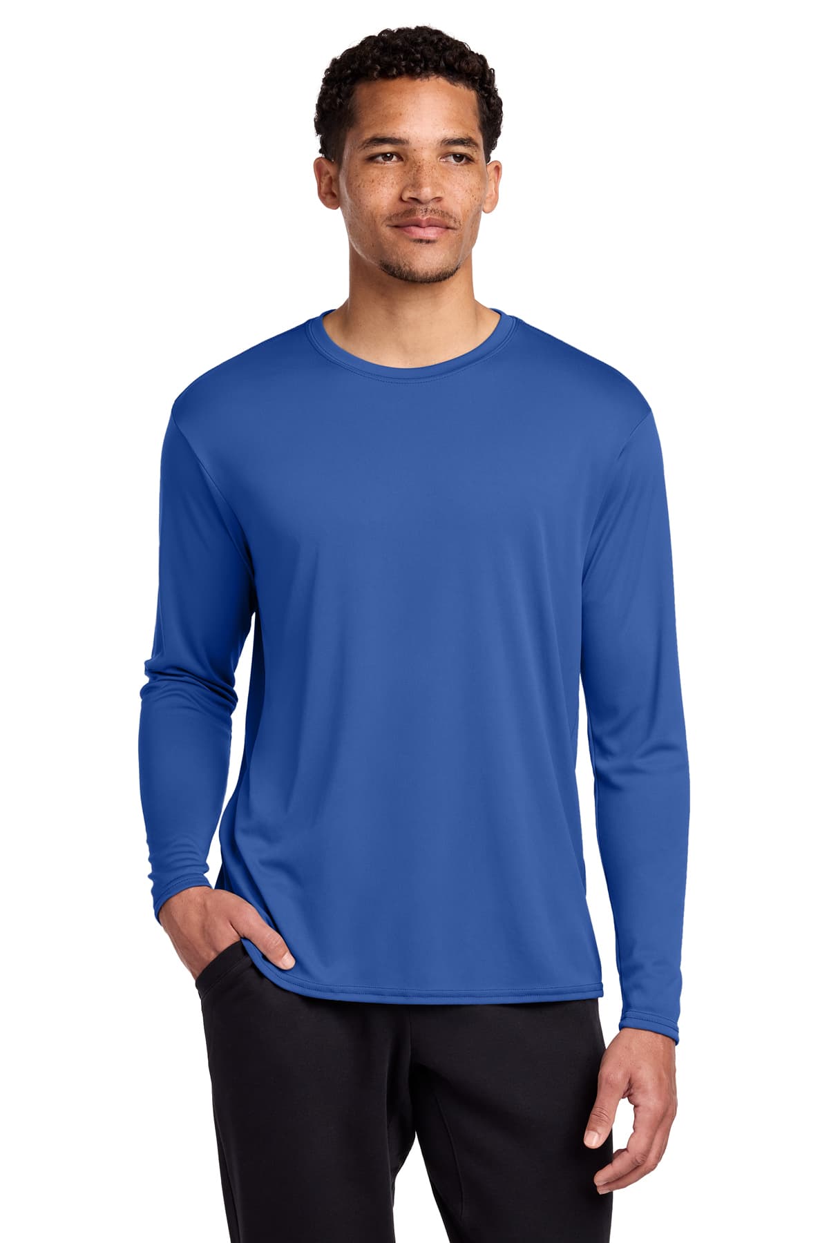 Port & Co Long Sleeve Performance Tee