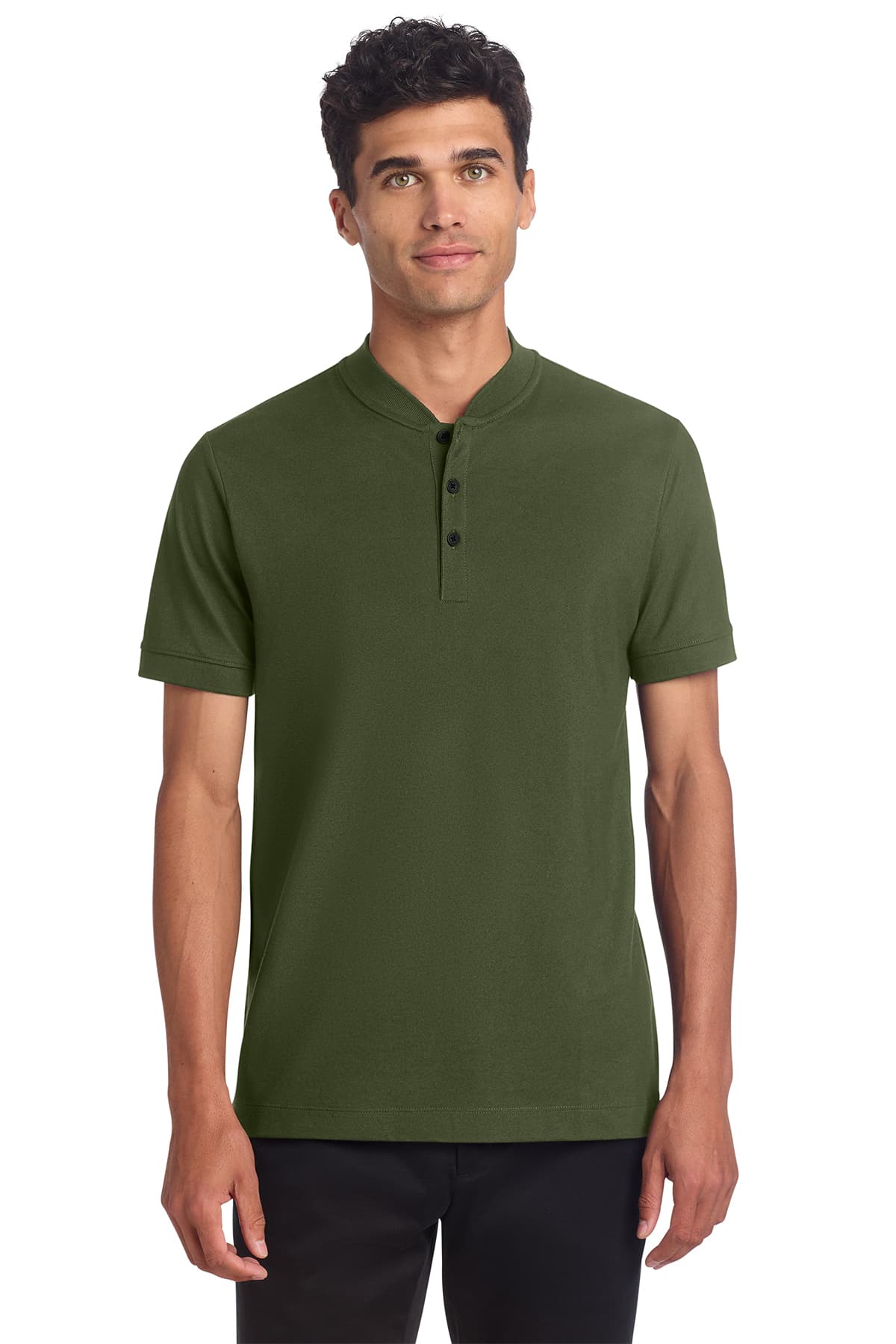 Mercer+Mettle Stretch Pique Henley