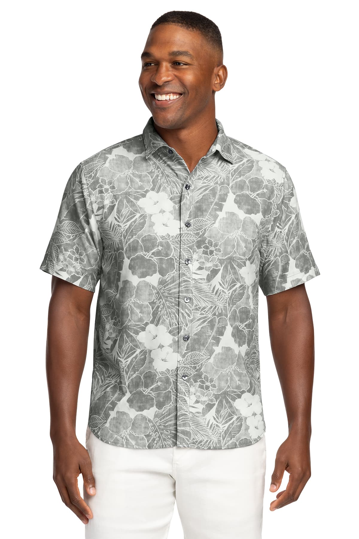 Tommy Bahama Coconut Point Playa Flora Short Sleeve Shirt