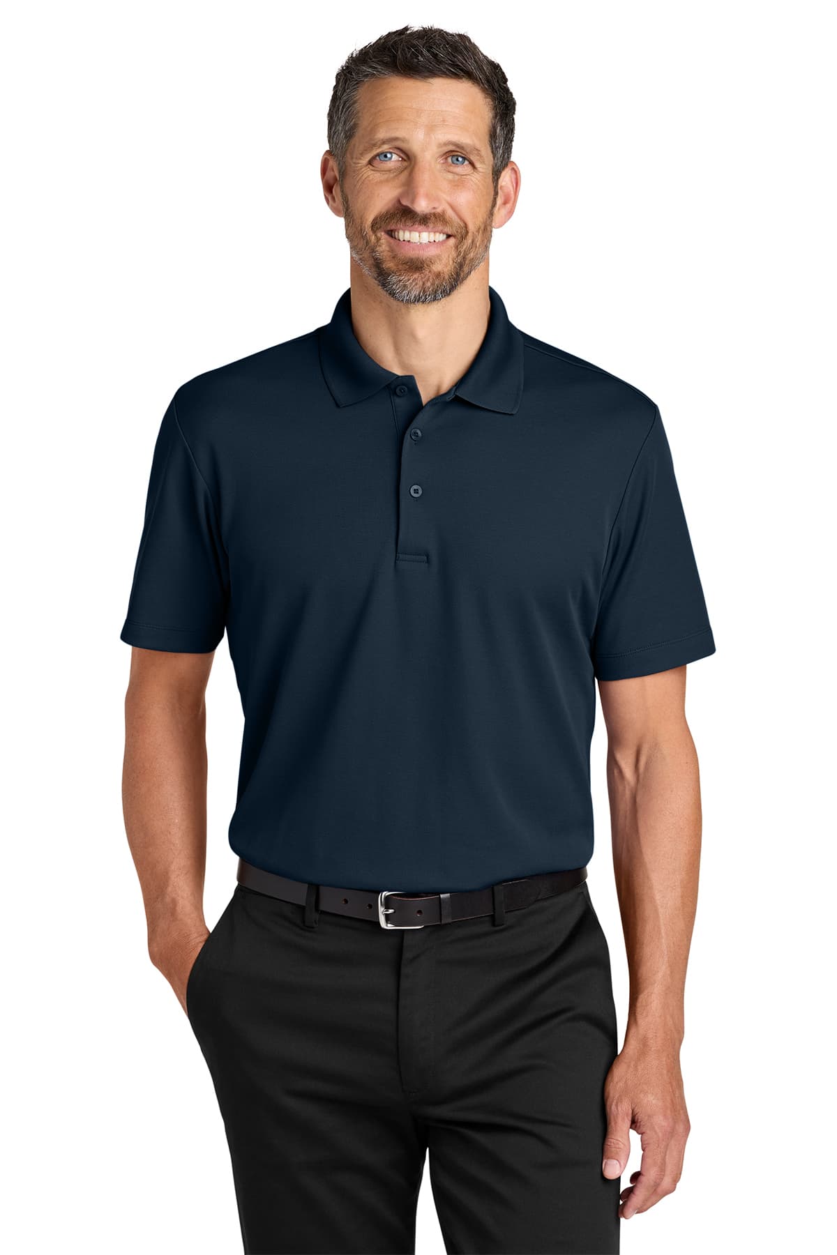 Port Authority Plaited Pique Polo