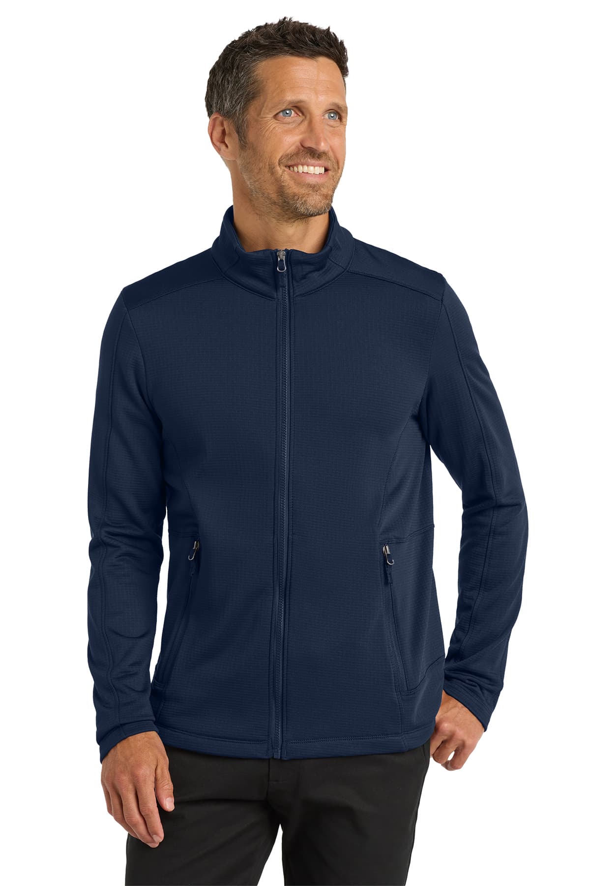 Port Authority Grid Fleece Jacket