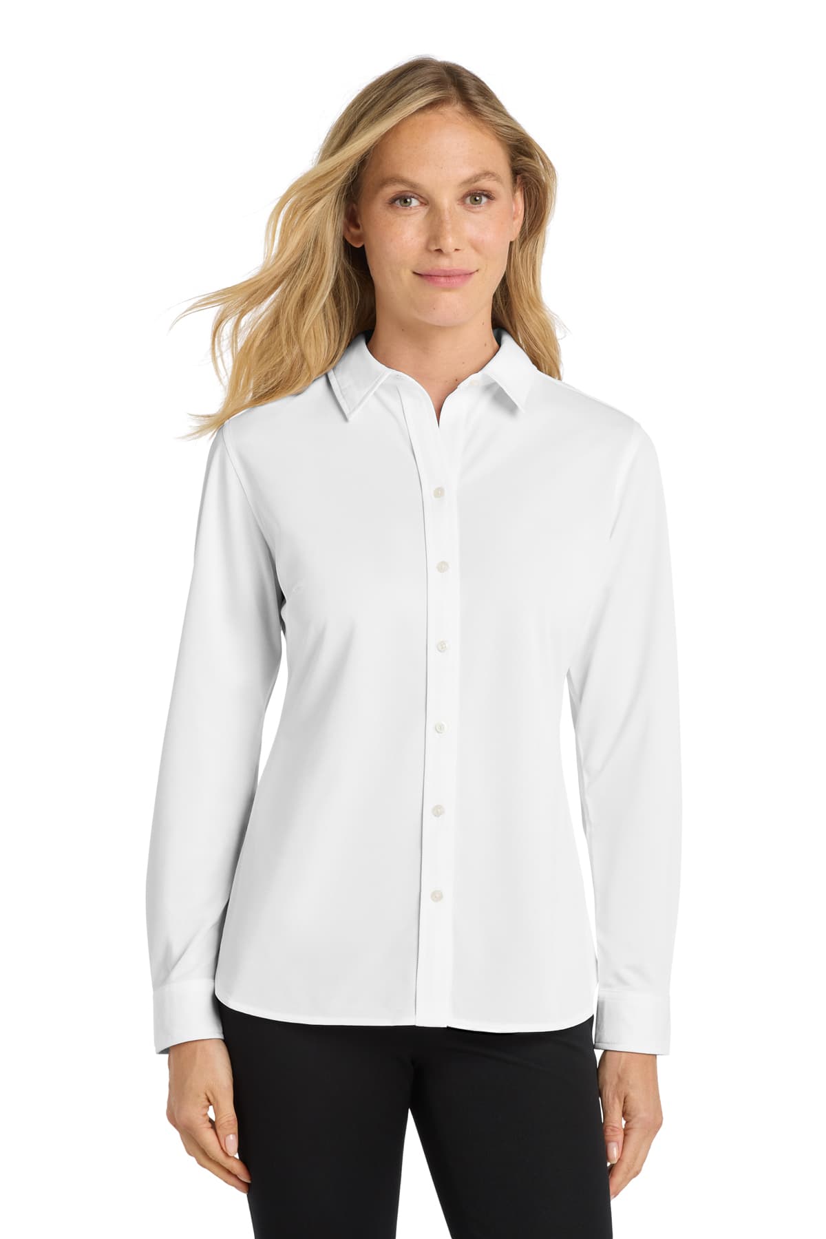 Port Authority Women's Dimension Knit Dress Shirt