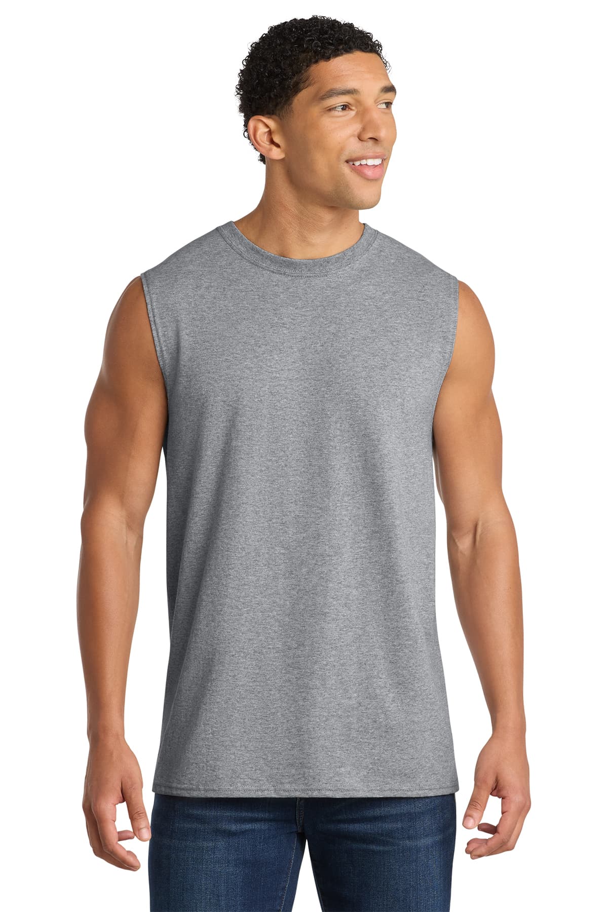 Port & Co Core Cotton Sleeveless Tee