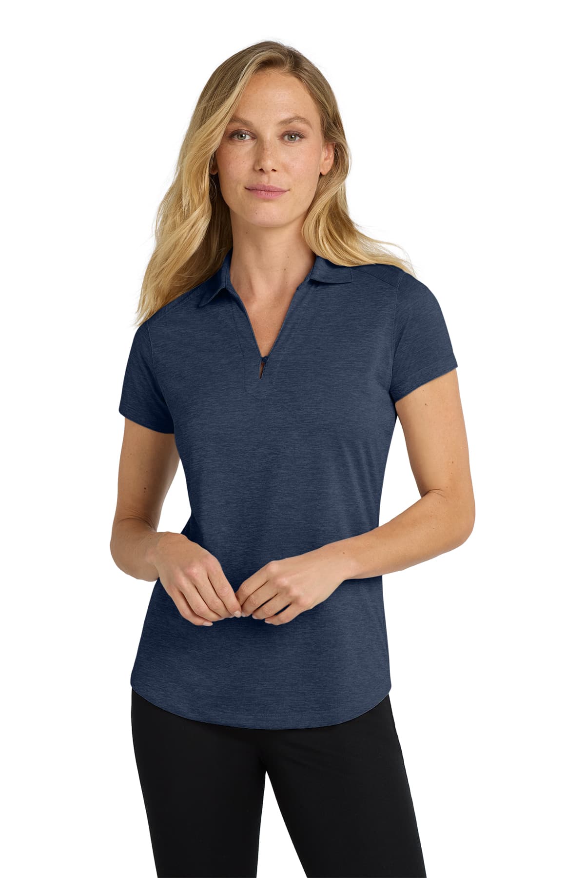 Port Authority Women's Digi Heather Performance Polo