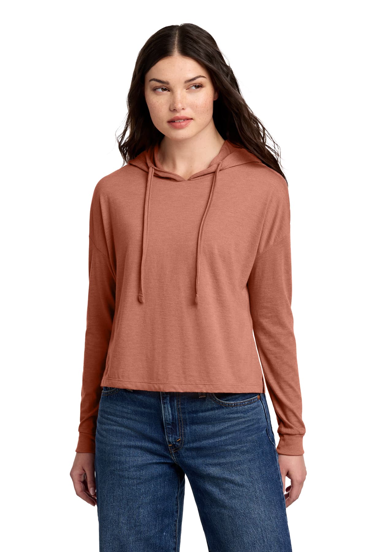 District Women’s Perfect Tri Midi Long Sleeve Hoodie