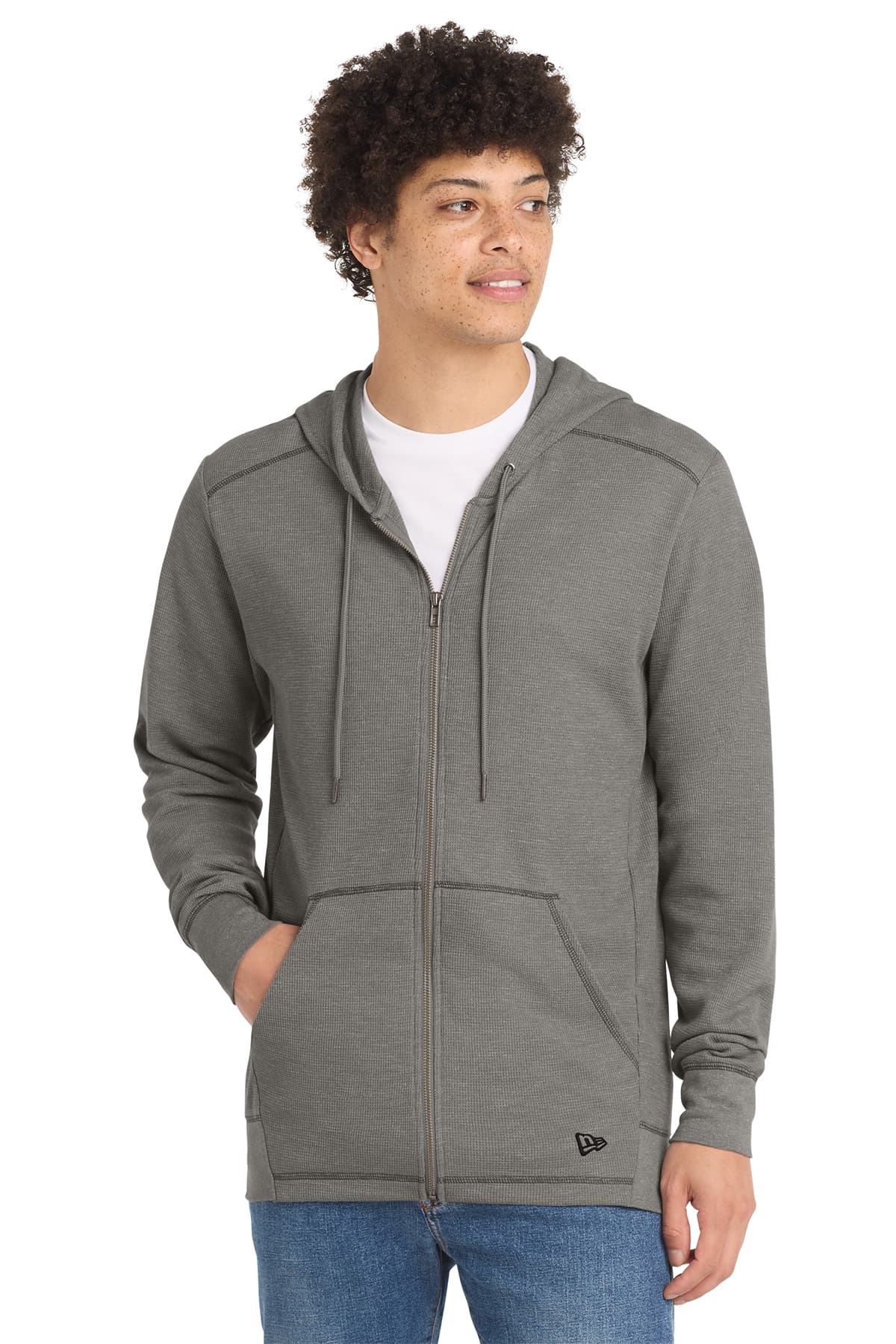 New Era Thermal Full-Zip Hoodie