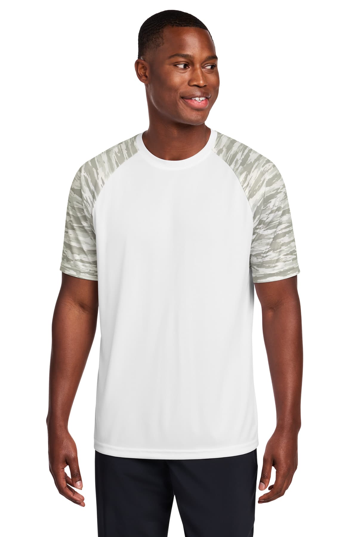 Sport-Tek Drift Camo Colorblock Tee