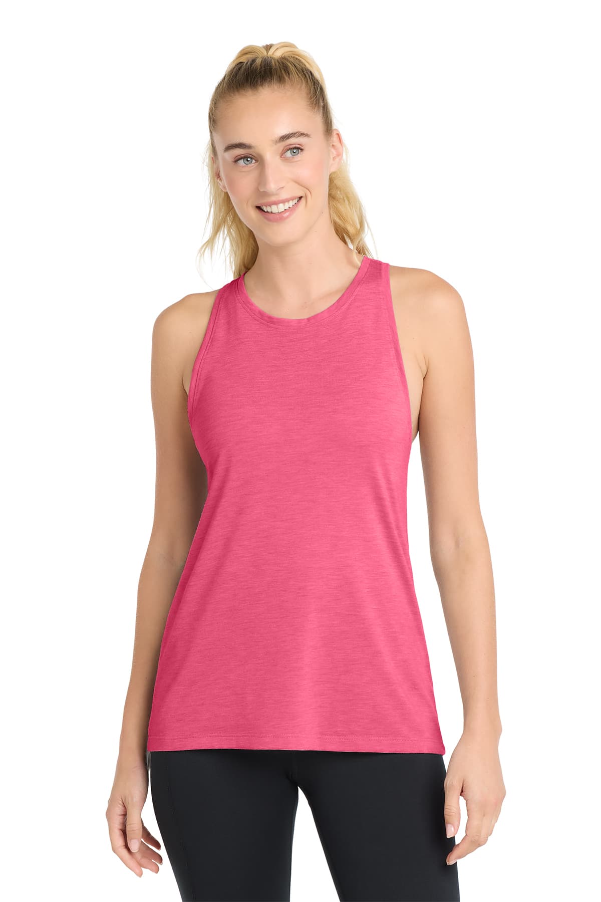 Sport-Tek Women's PosiCharge Tri-Blend Wicking Tank