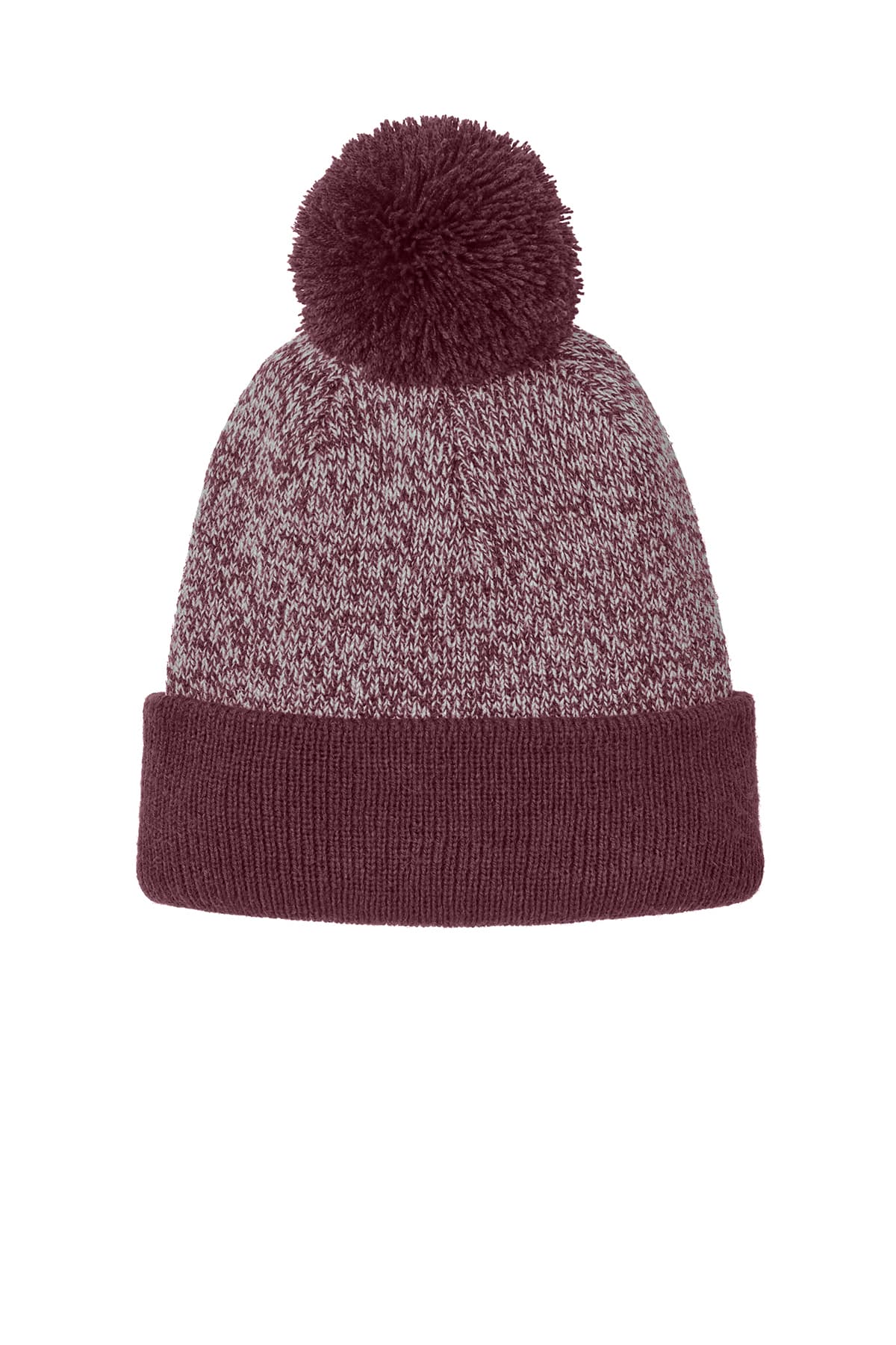 Sport-Tek Halftime Heather Pom Beanie