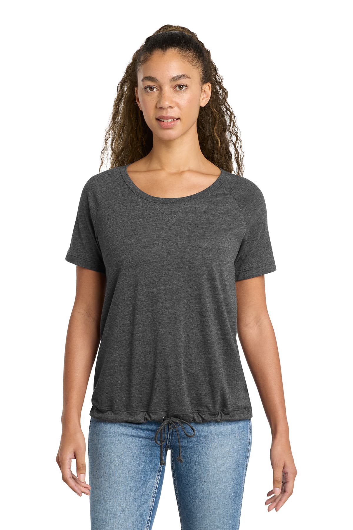 New Era Women's Tri-Blend Performance Cinch Tee