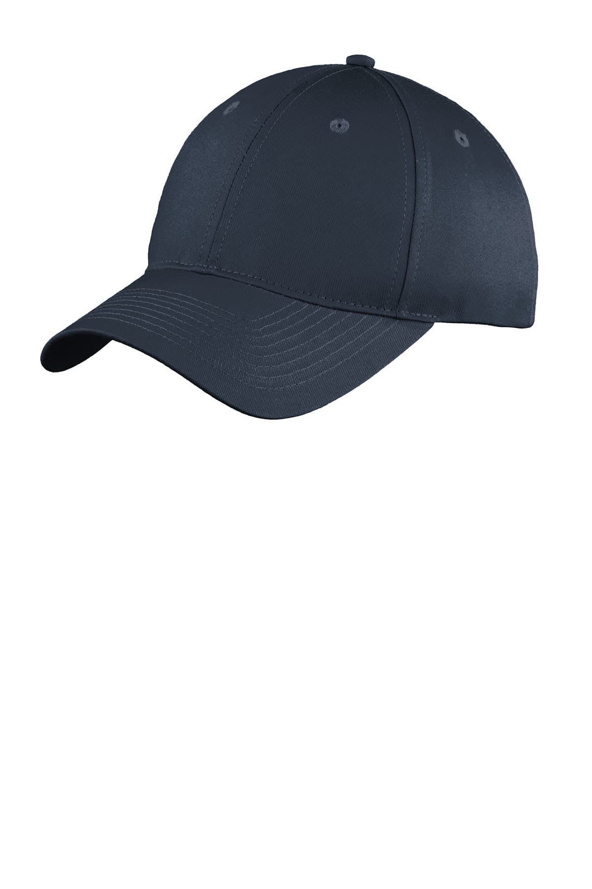 Port Authority Six-Panel Unstructured Twill Cap