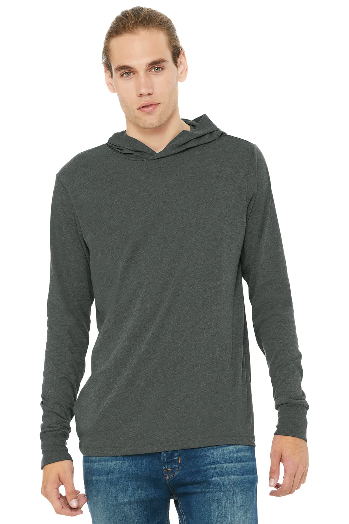 BELLA+CANVAS Unisex Jersey Long Sleeve Hoodie