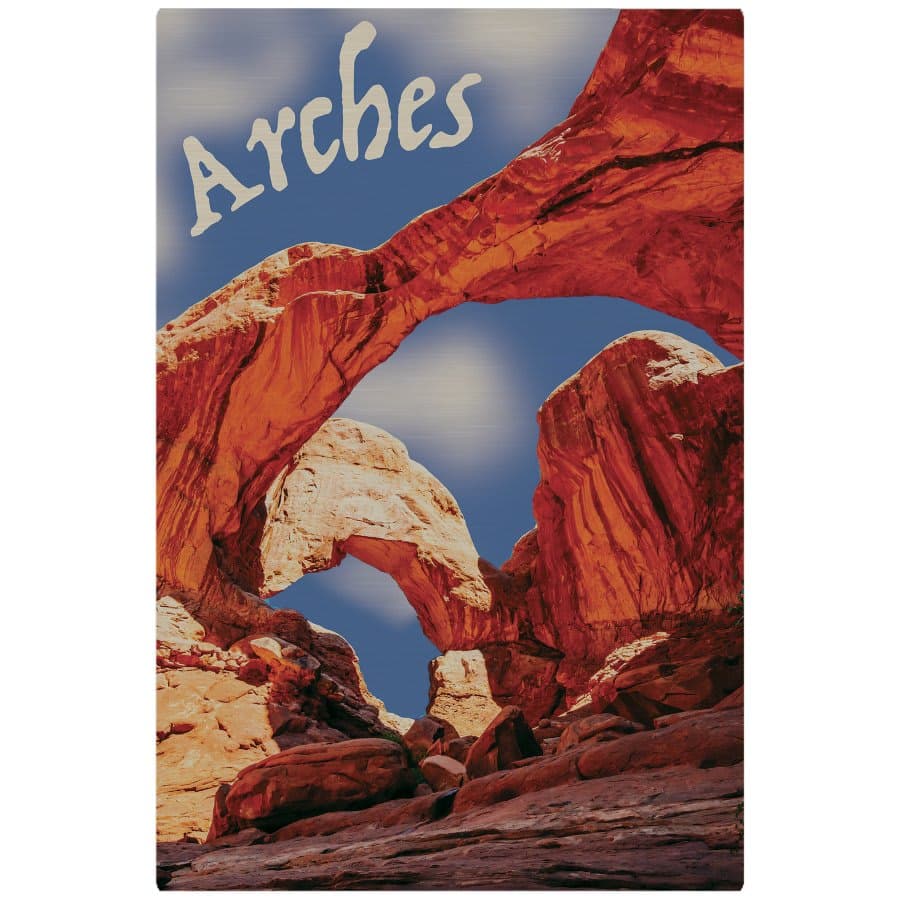 Gloss Silver ChromaLuxe Aluminum Photo Panel