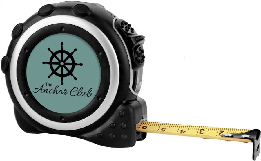 16' Black/Silver Tape Measure with Belt Clip (Insert Sold Separately)
