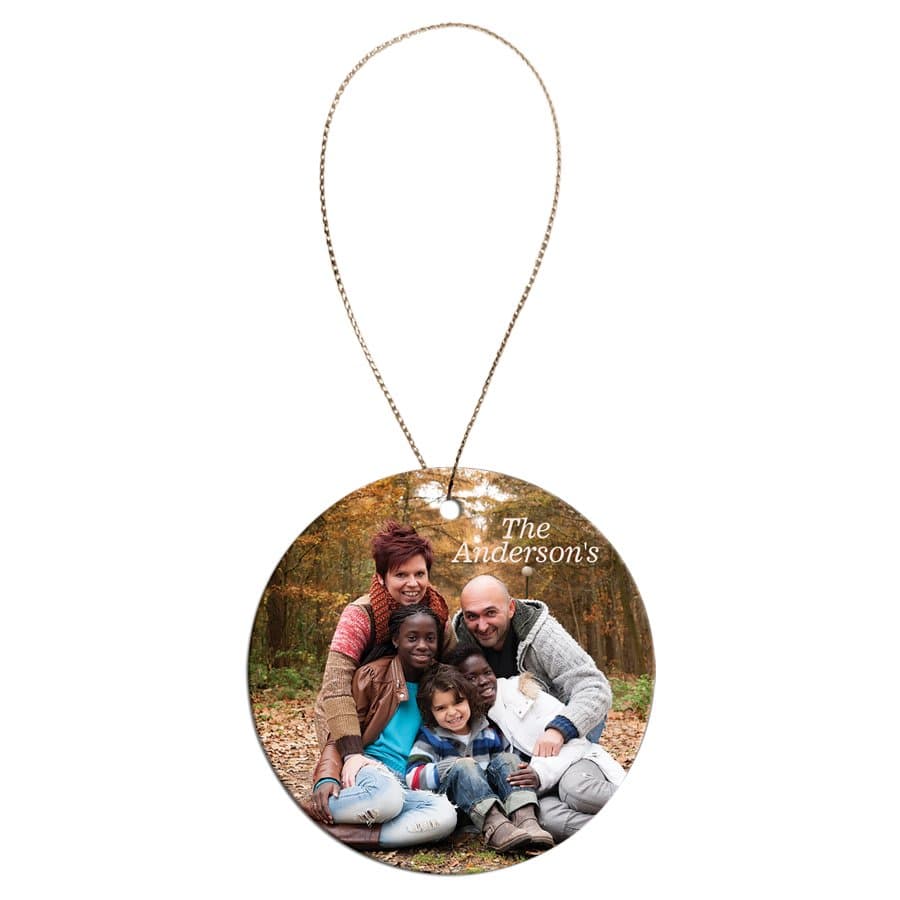 2-Sided Ceramic Ornament
