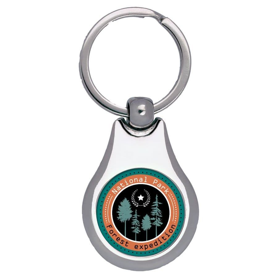 Pear Shaped Keychain