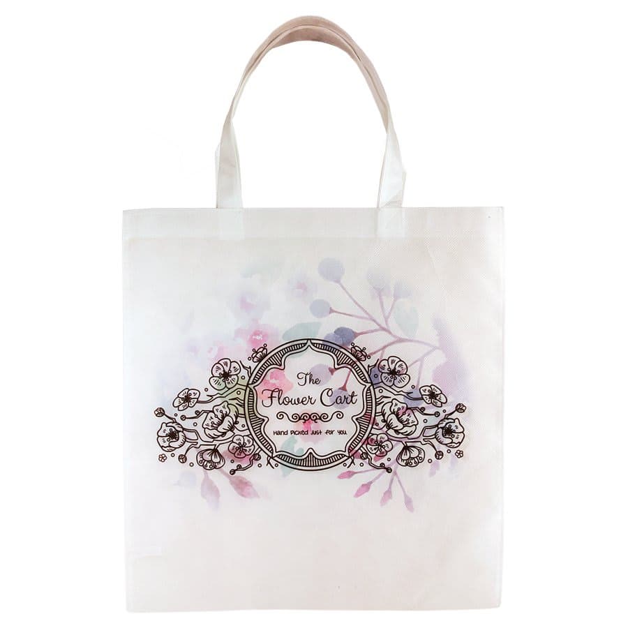 Economy Poly Canvas Tote Bag