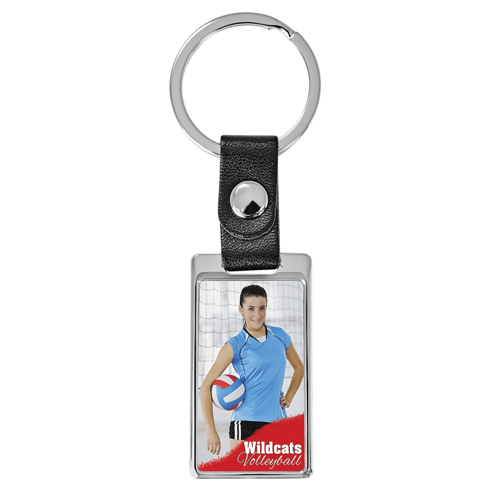 Full Color Rectangle Keychain