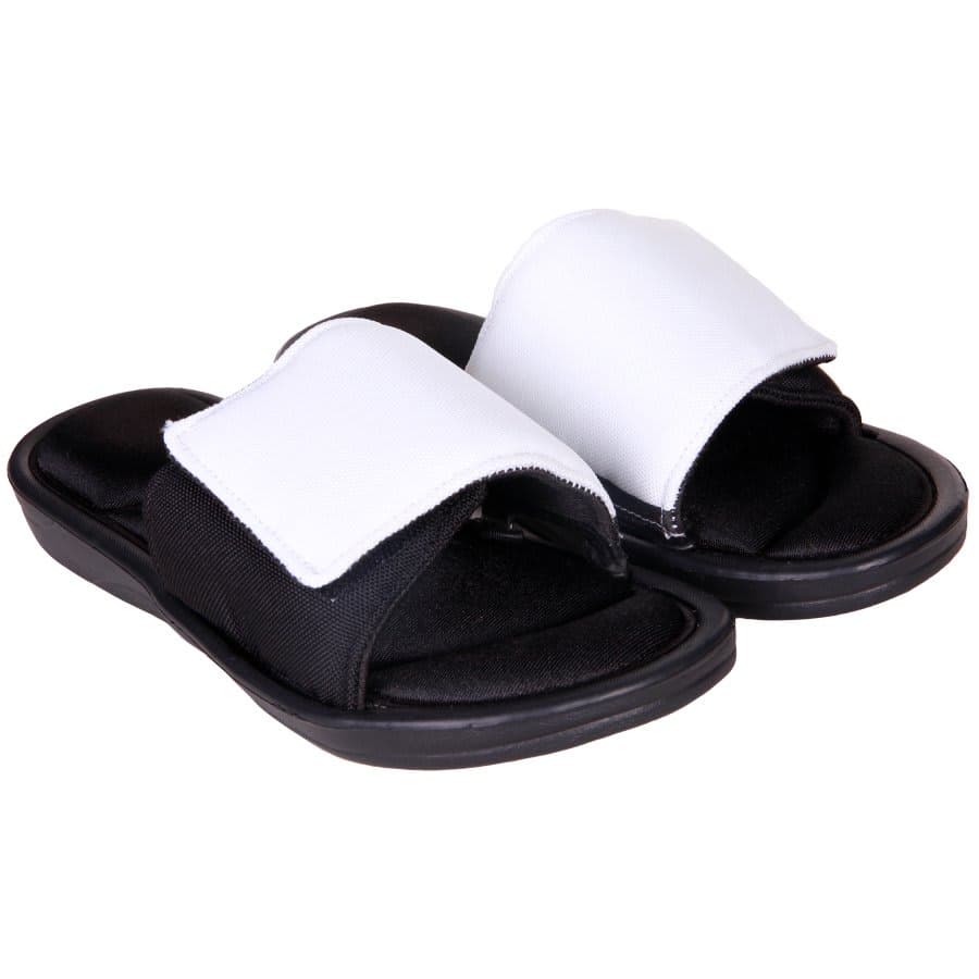 XS Slide On Sandal with Memory Foam and Adjustable Strap