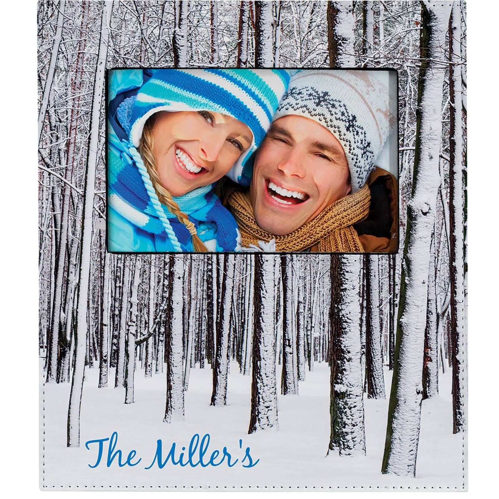 Smooth Fabric Frame for 4" x 6" Photo