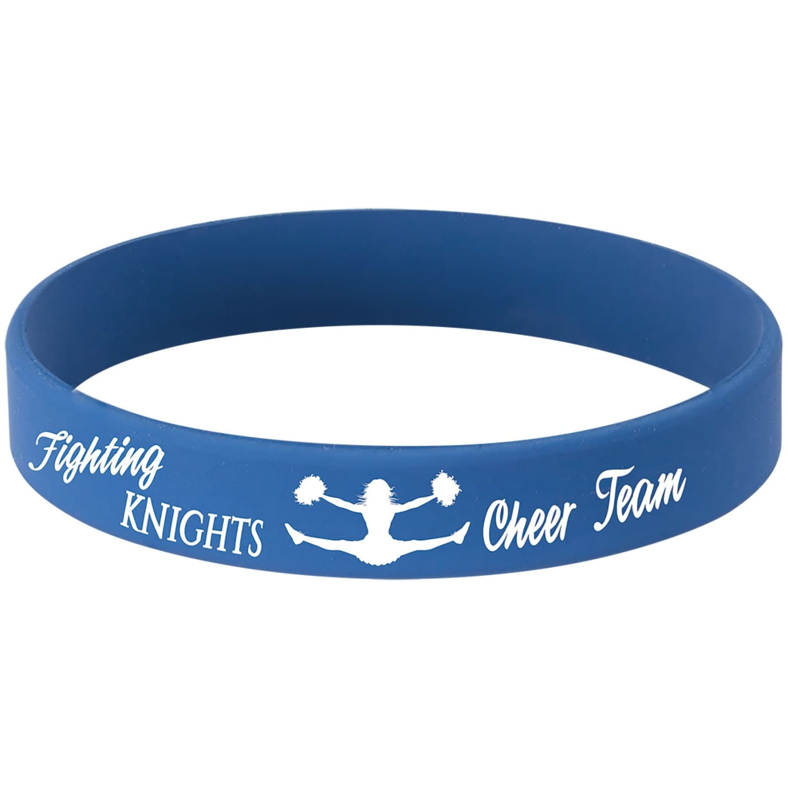 Blue Silicone Bracelet