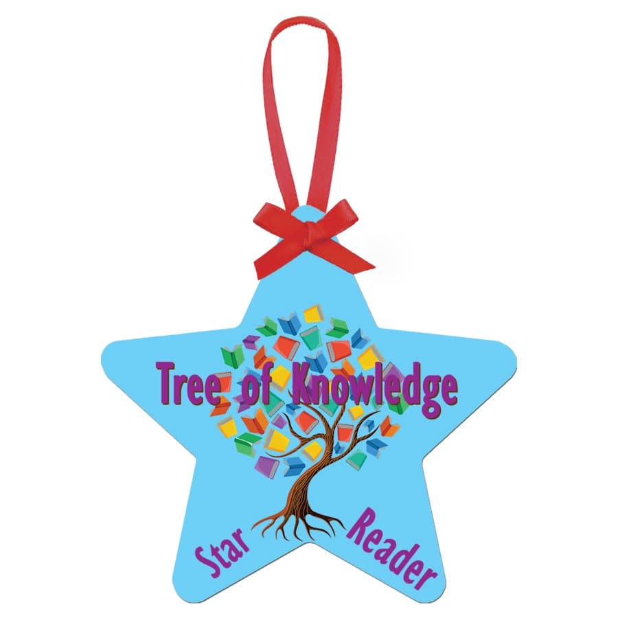 2-Sided Gloss Aluminum Star Ornament