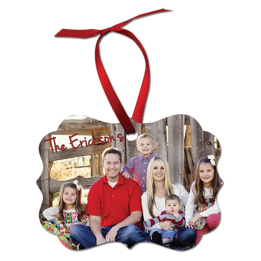 1-Sided Semi-Gloss Aluminum Benelux Ornament