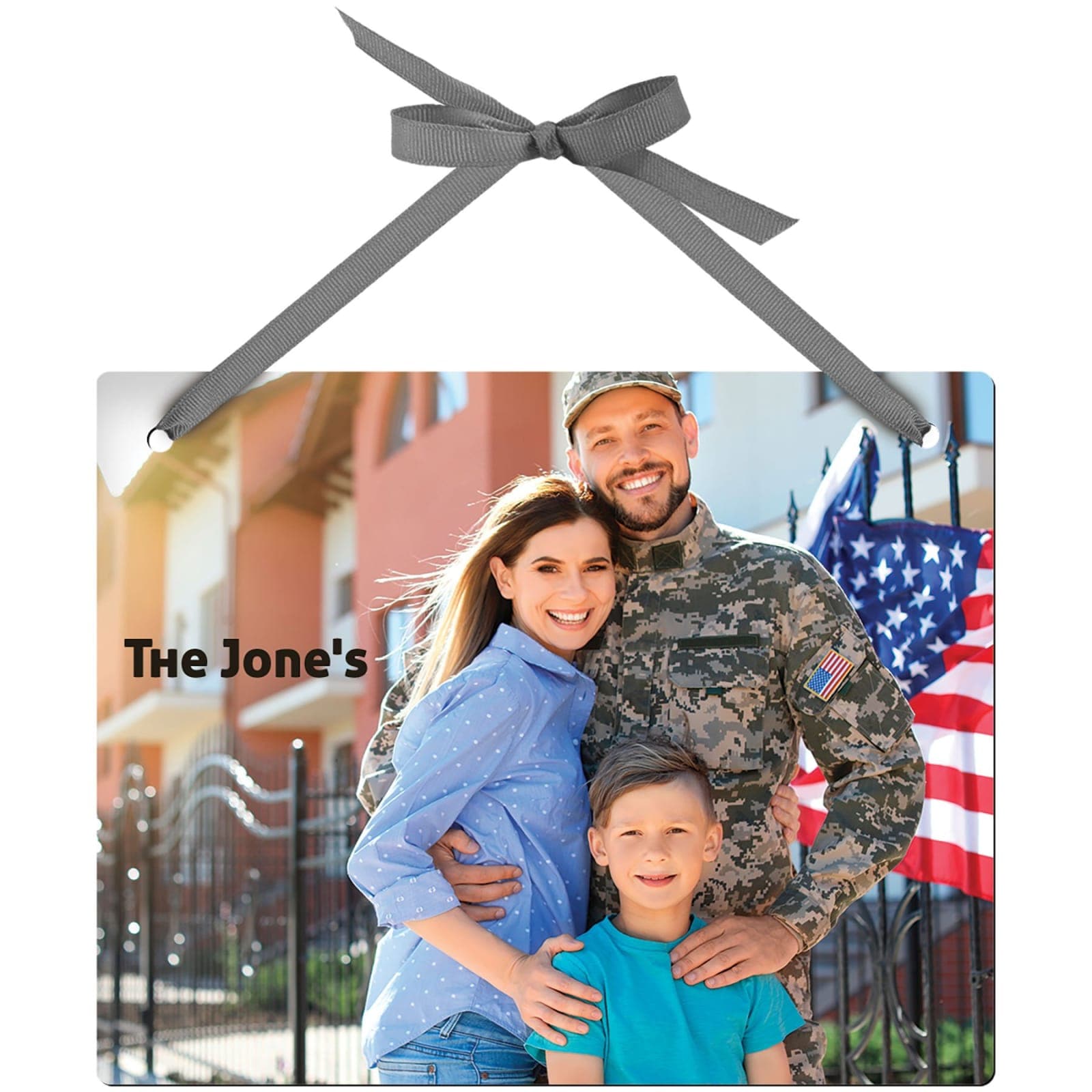 Wall Decor with Ribbon