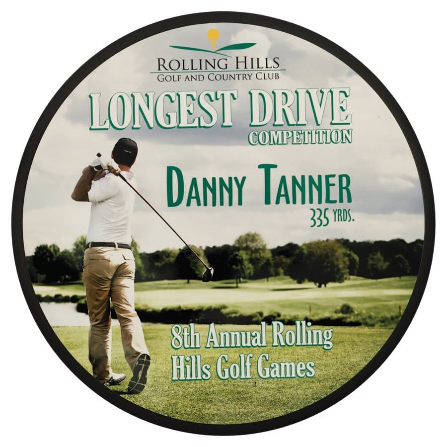 Round Plaque