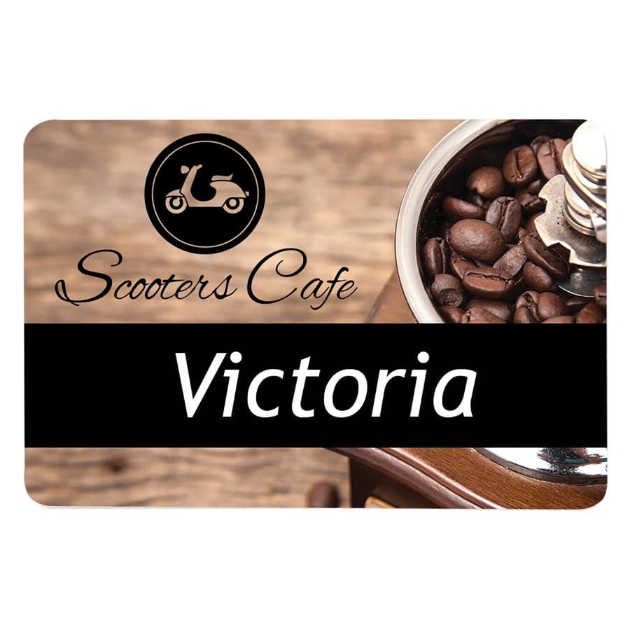 1-Sided Aluminum Name Badge