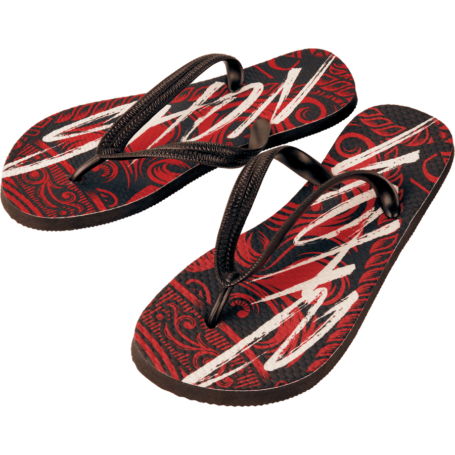 Flip Flops with Premium Textured Foot Bed