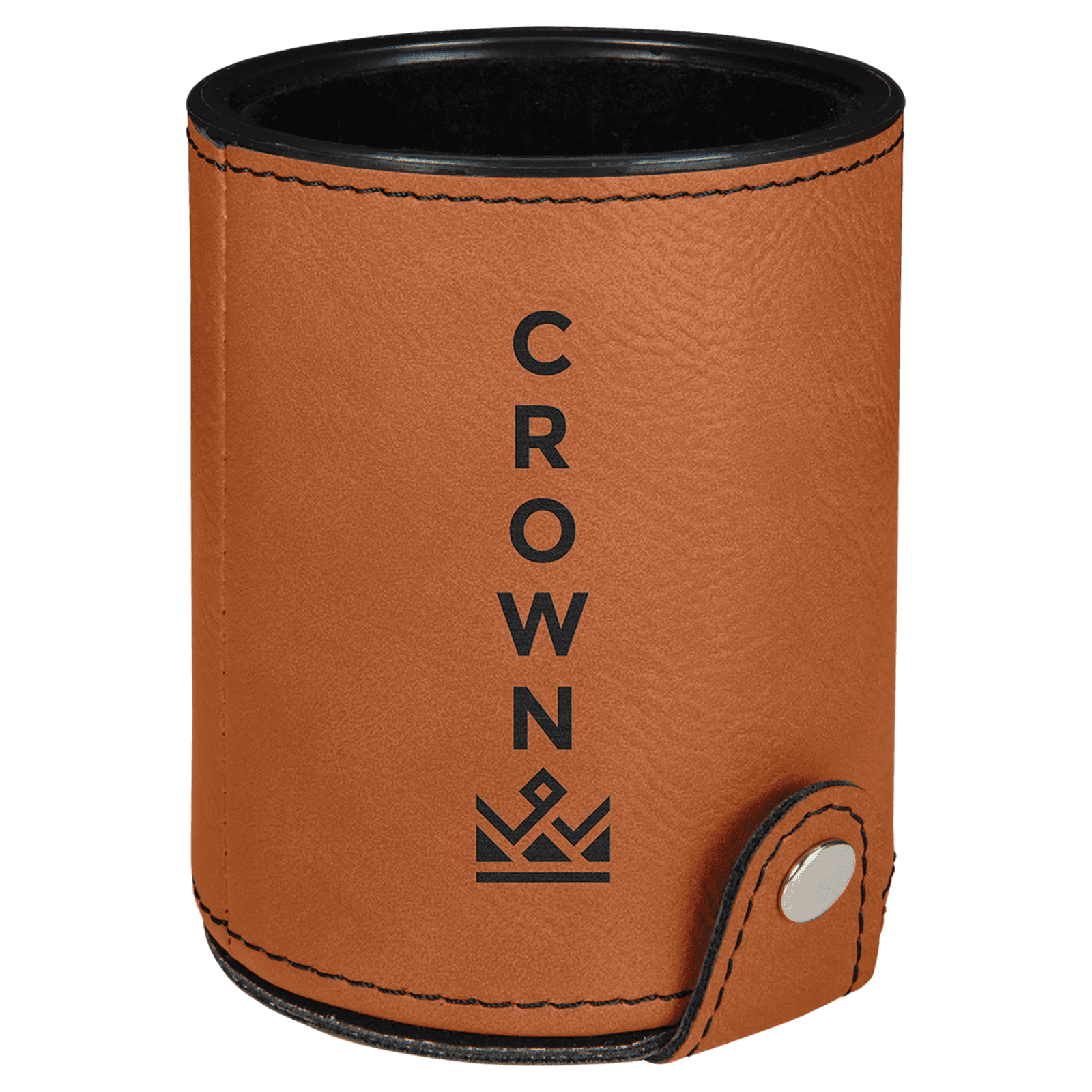 Rawhide Leatherette Dice Cup Set