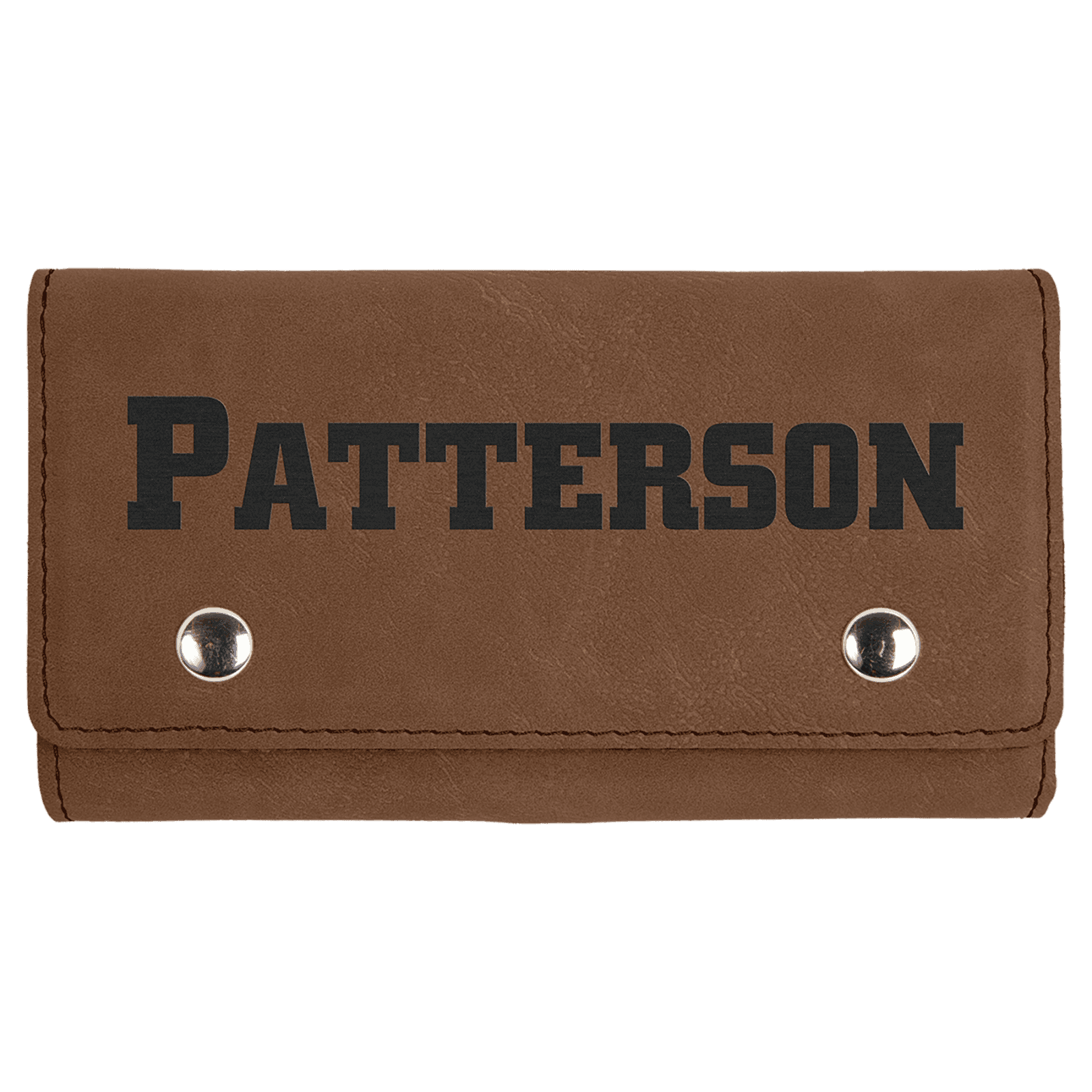 Dark Brown Leatherette Card and Dice Sets