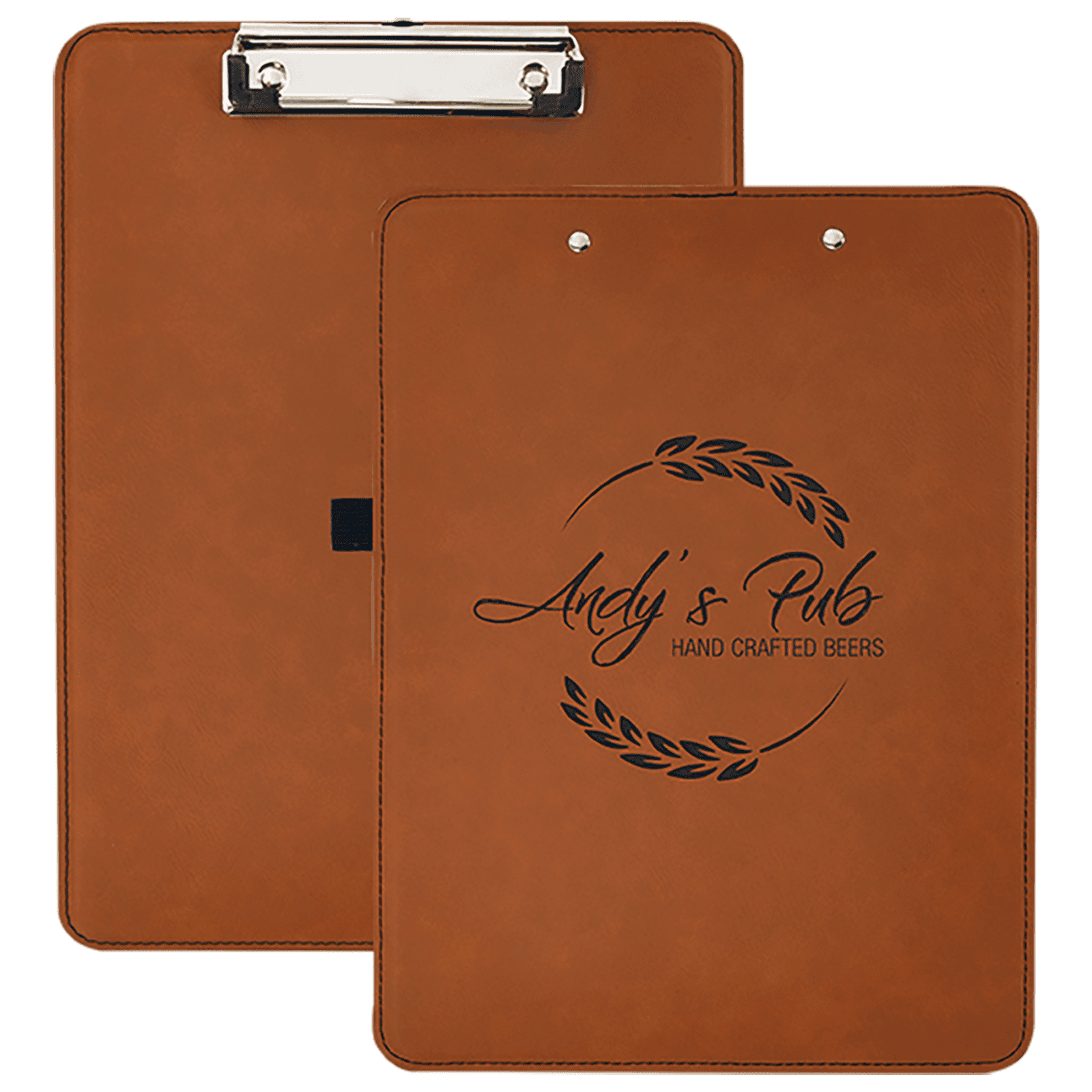 Rawhide Laserable Leatherette Clip Boards