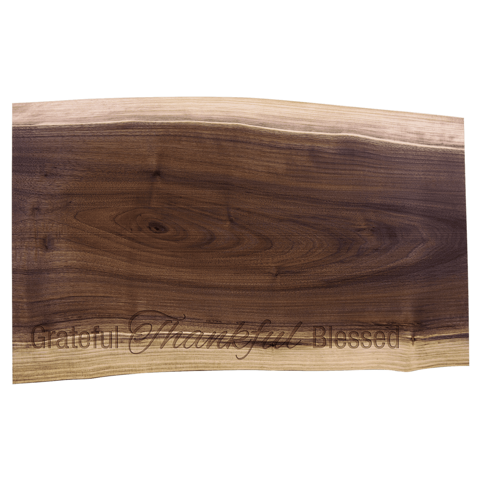 Natural Black Walnut Cutting and Charcuterie Board