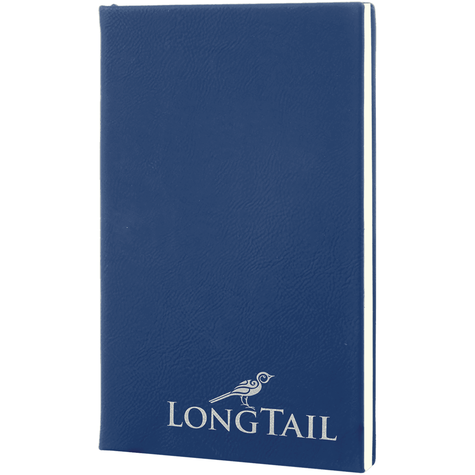 Blue/Silver Leatherette Journal