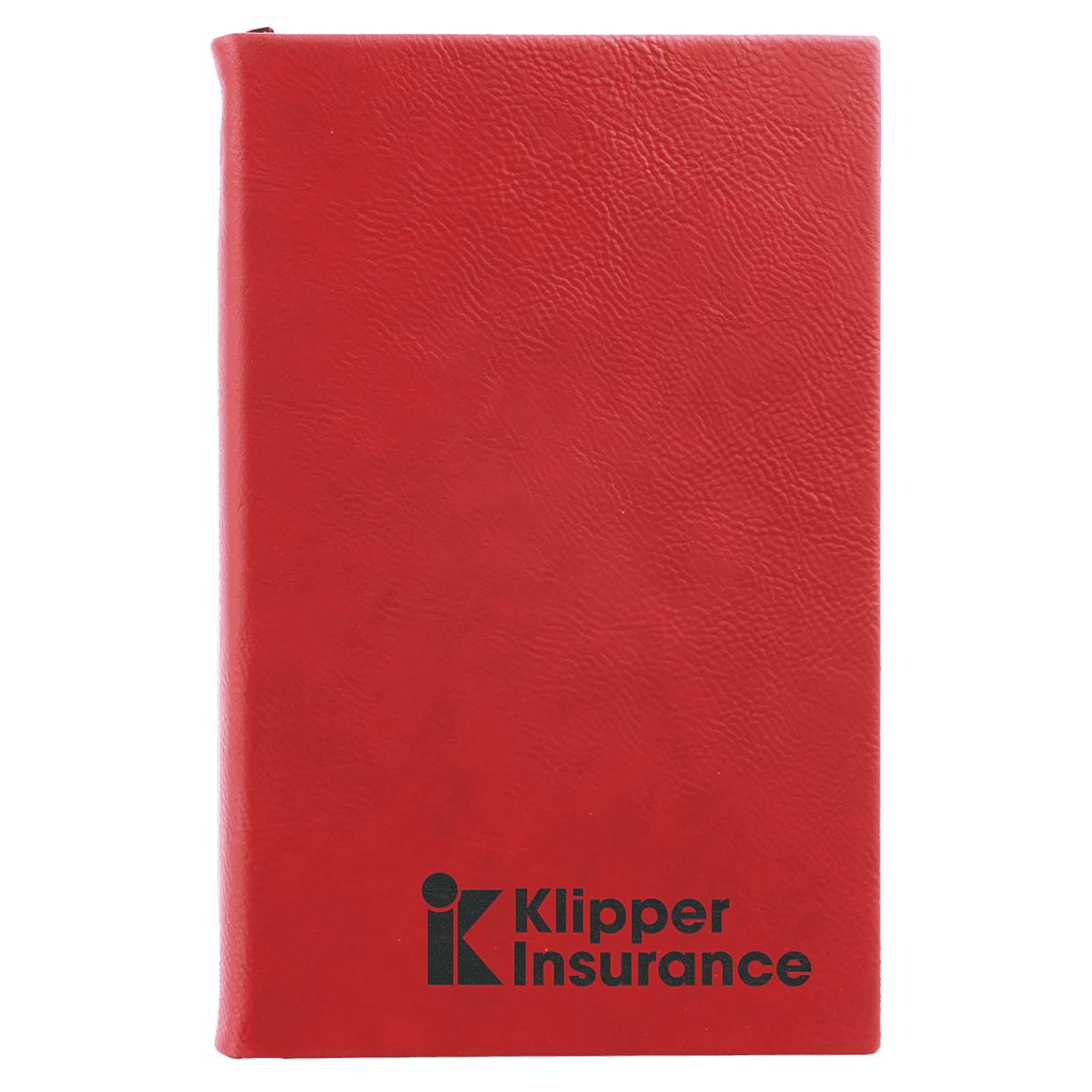 Red Leatherette Journal