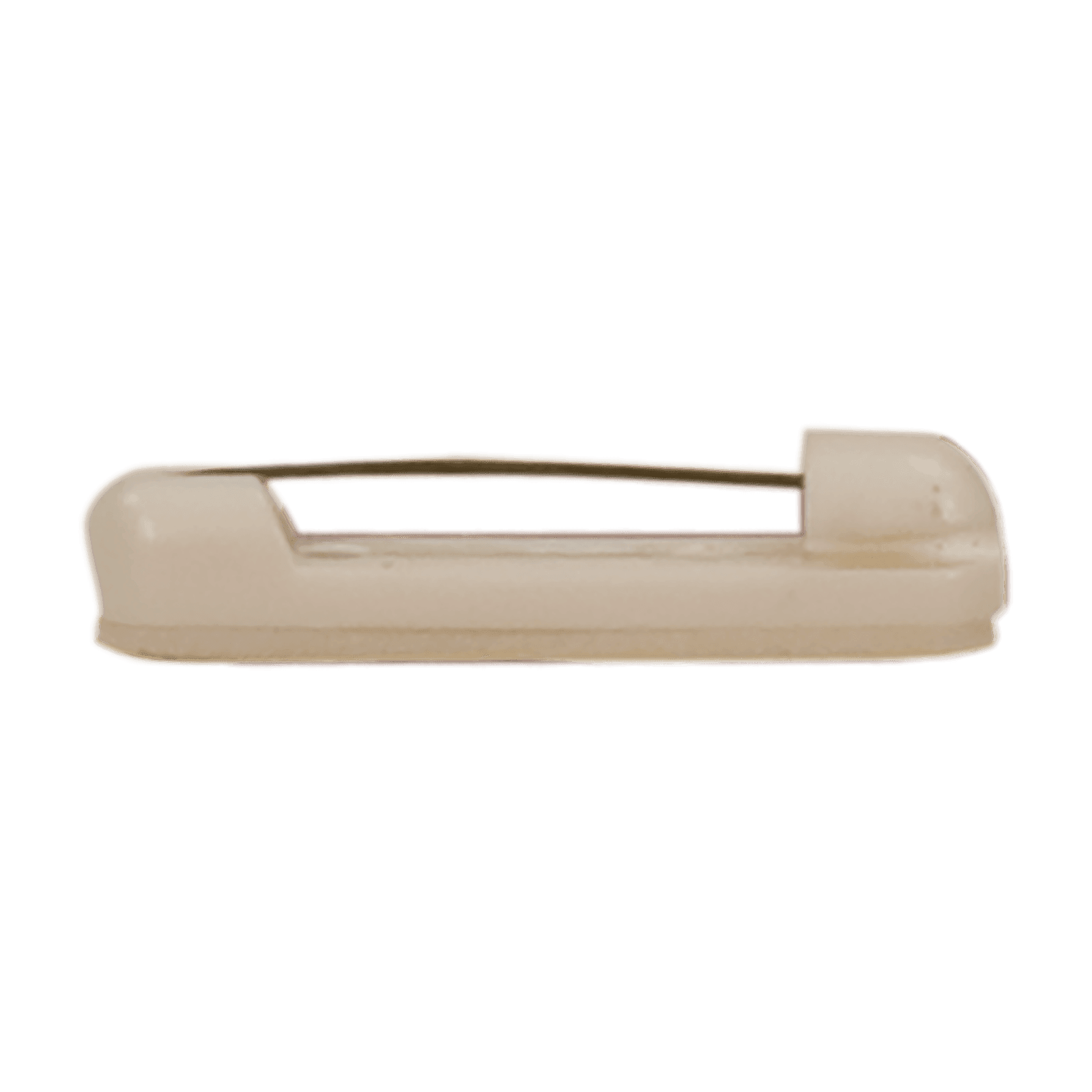White Plastic Self-Adhesive Pin for Badges