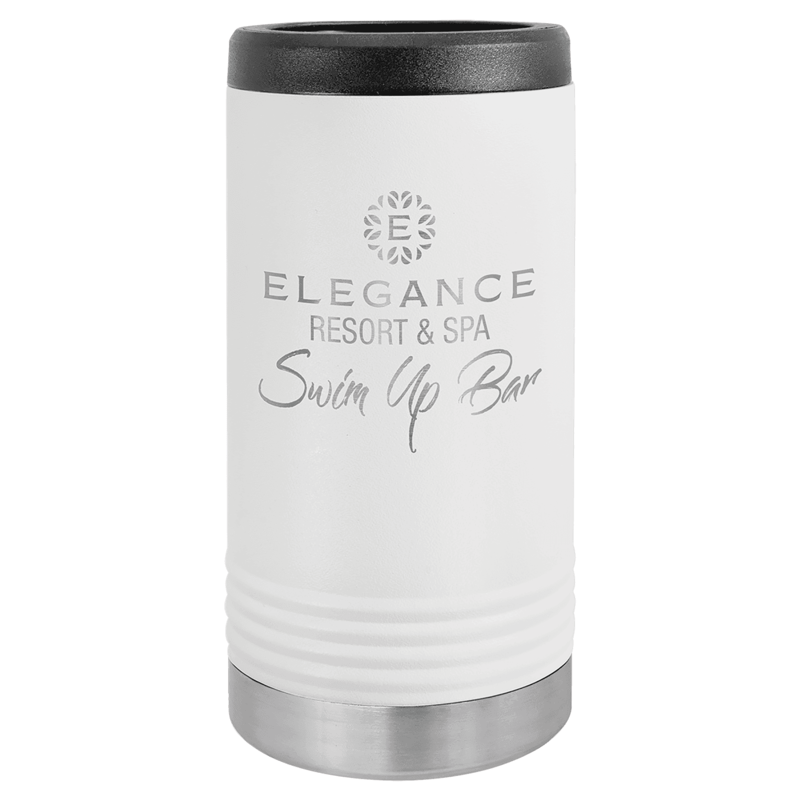 White Polar Camel Slim Beverage Holder