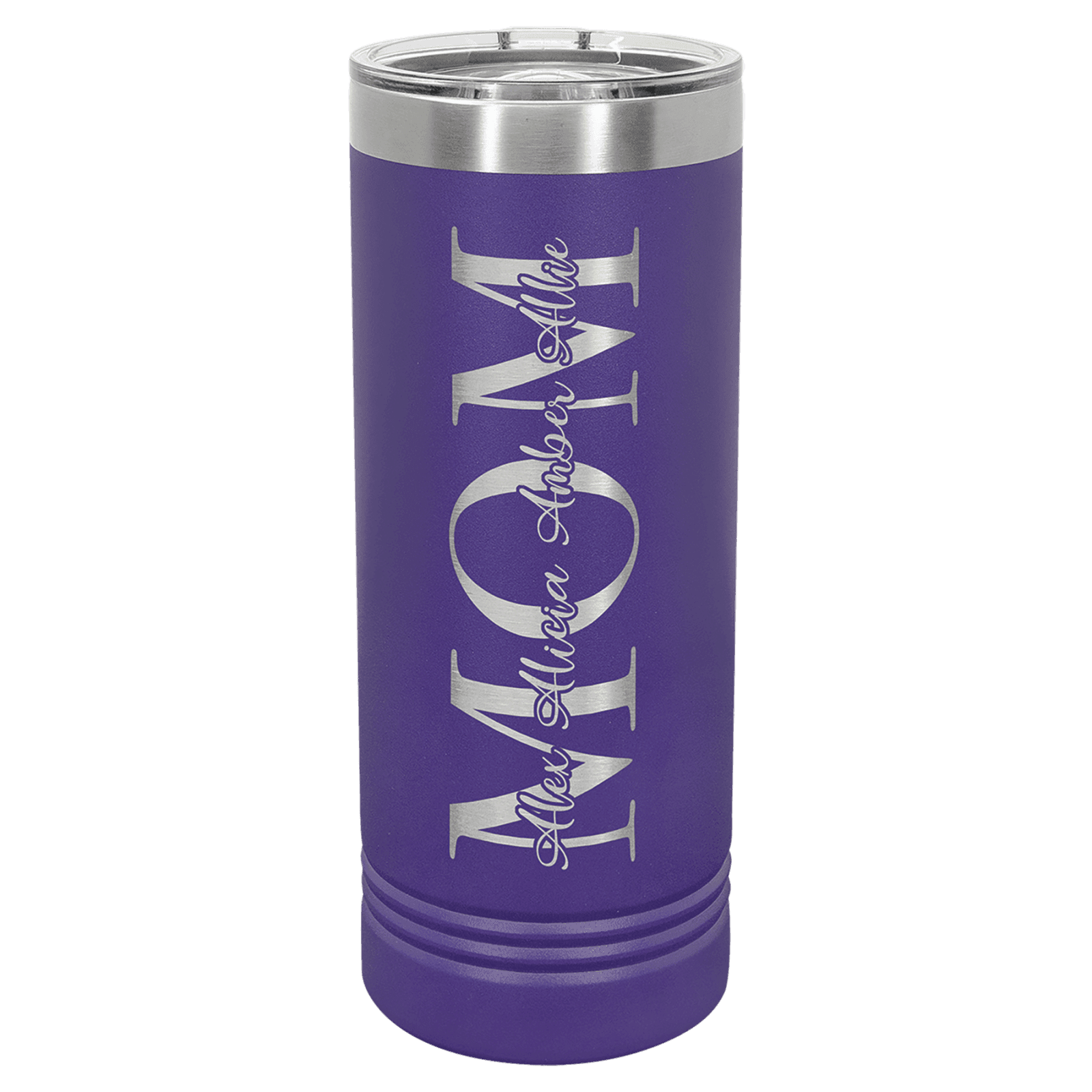 Purple 22 oz. Polar Camel Skinny Tumbler with Slider Lid