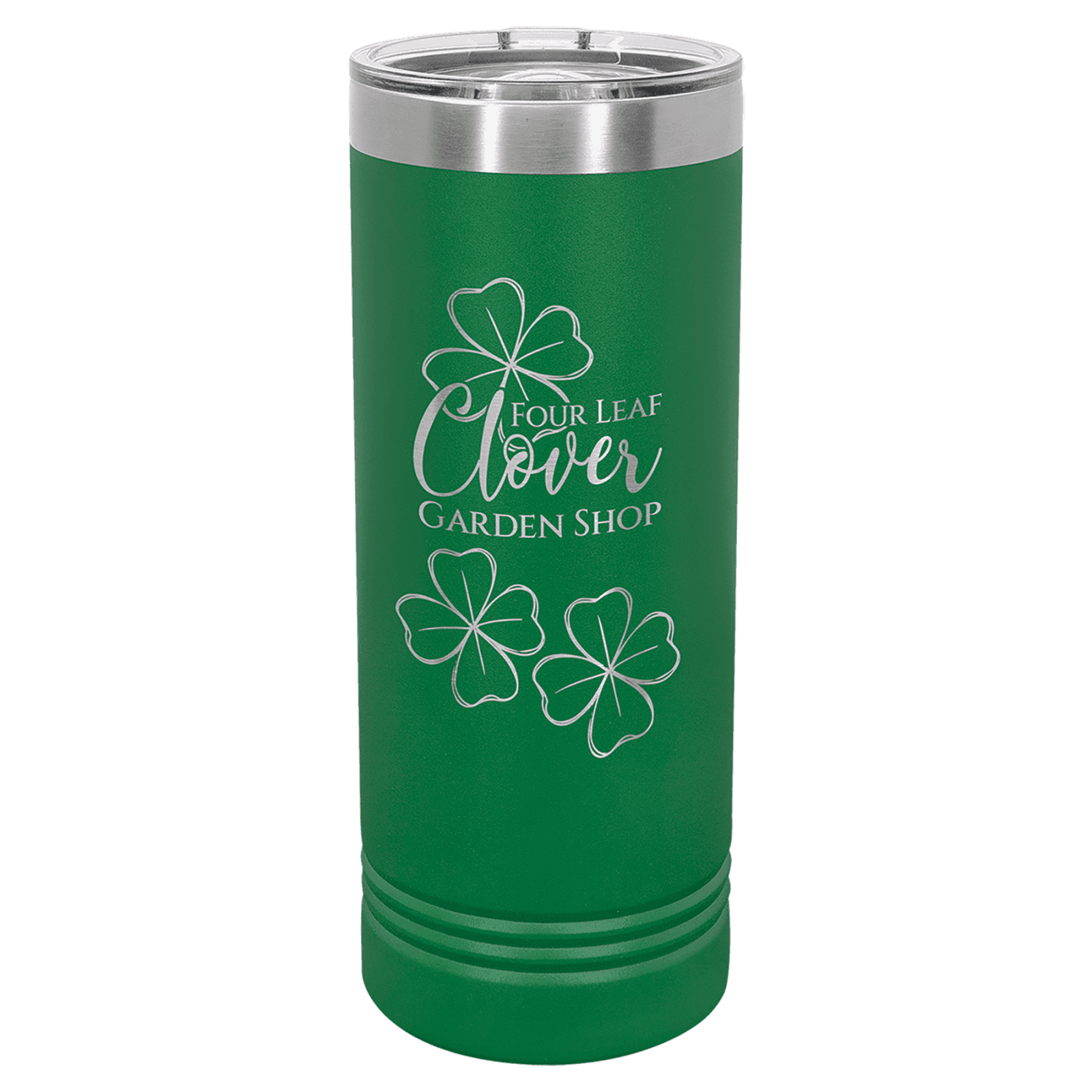 Green 22 oz. Polar Camel Skinny Tumbler with Slider Lid