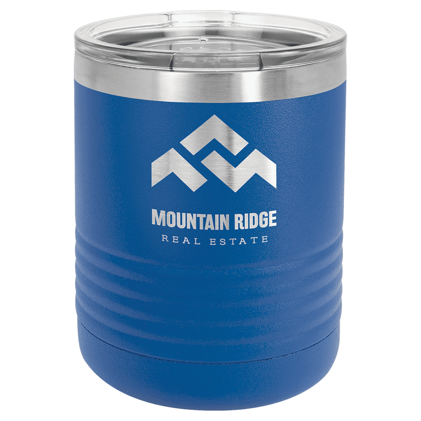 Royal Blue 10 oz. Polar Camel Tumbler with Clear Lid