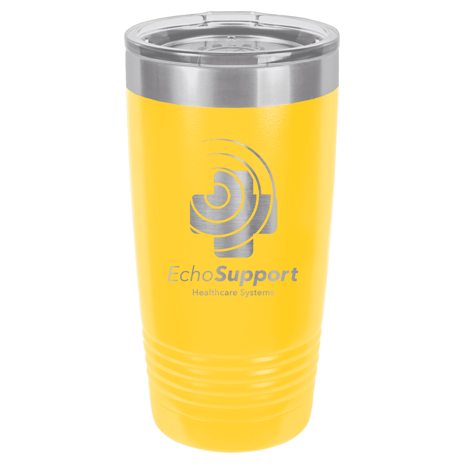 Yellow 20 oz. Polar Camel Ringneck Tumbler with Clear Lid