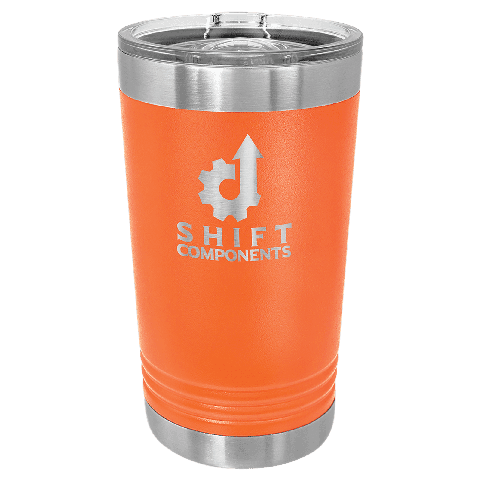 Orange oz Polar Camel Pint Tumbler with Slider Lid
