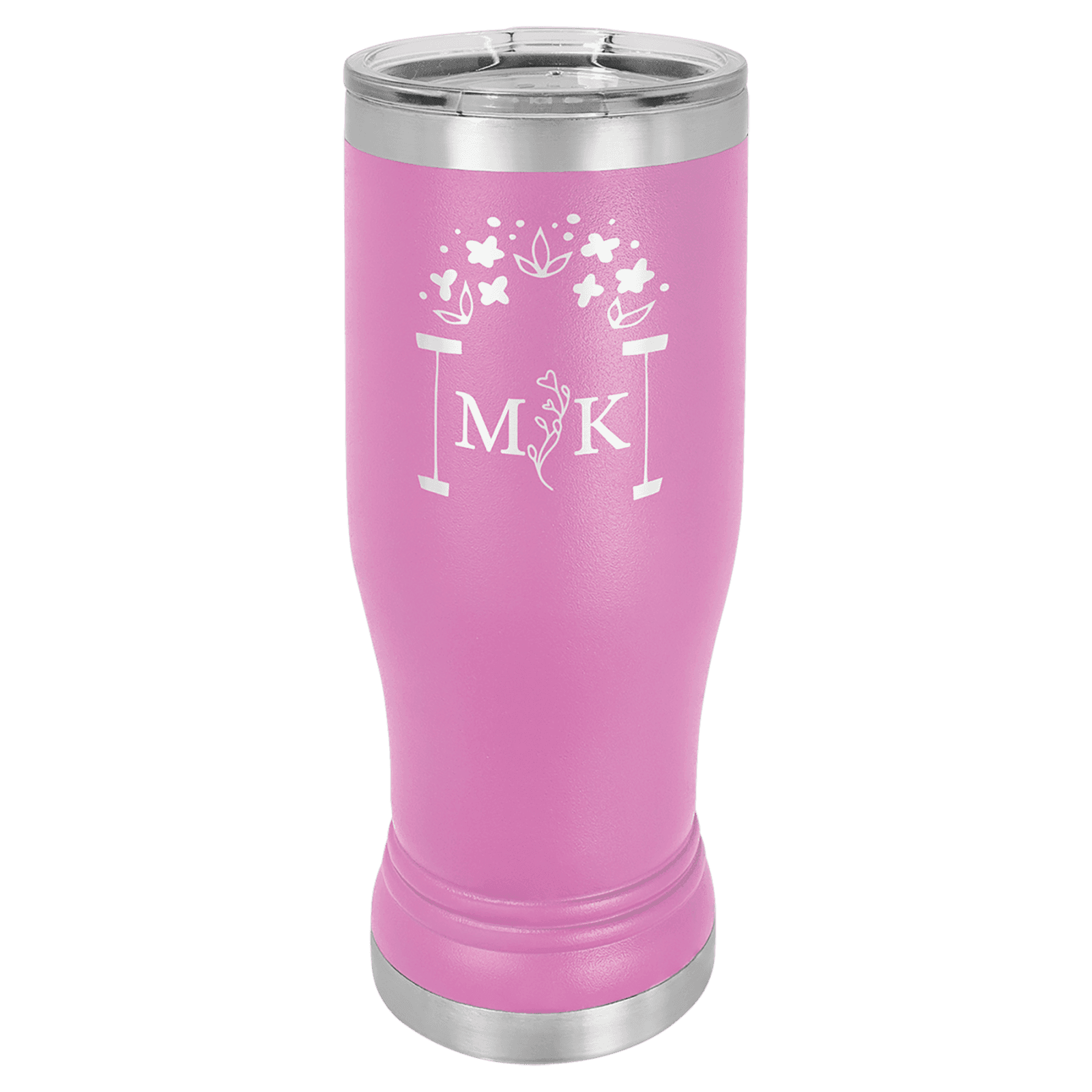 Light Purple 14 oz. Polar Camel Pilsner Tumbler with Clear Lid