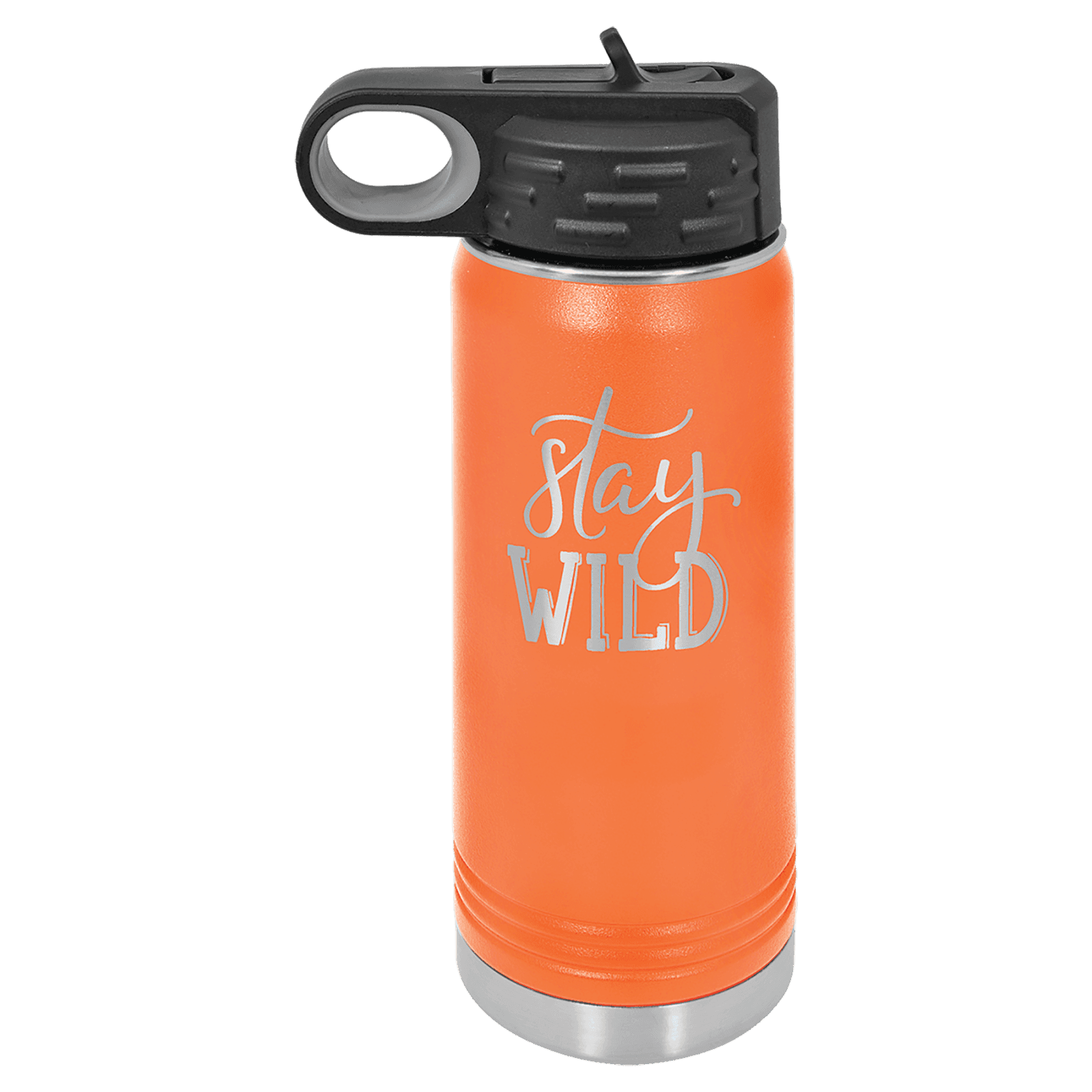 Orange 20 oz. Polar Camel Water Bottle