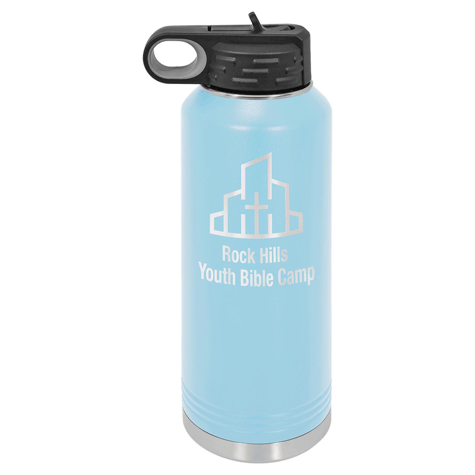 Light Blue 40 oz. Polar Camel Water Bottle